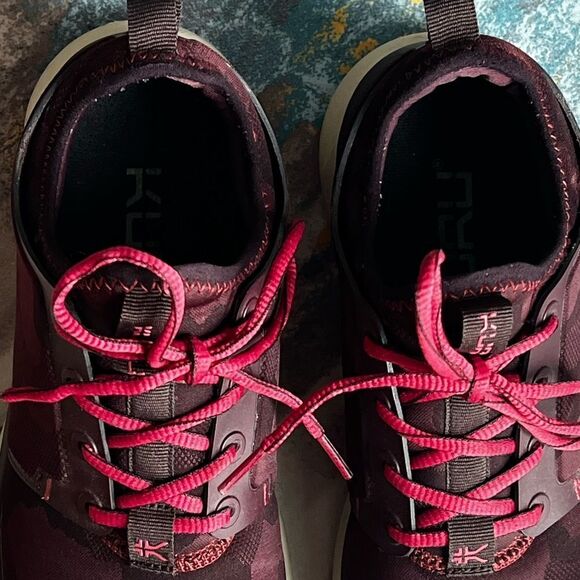 Kuru Atom Walking/Every Day Athletic Shoe Camo Wine Pink - Picture 7 of 8